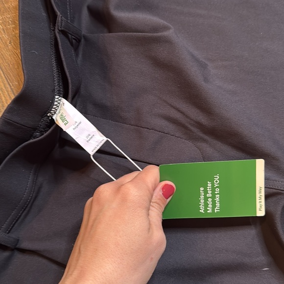 Halara High Waisted Side Pocket Straight Leg Work Plus Size Pants new large tall - Picture 4 of 9